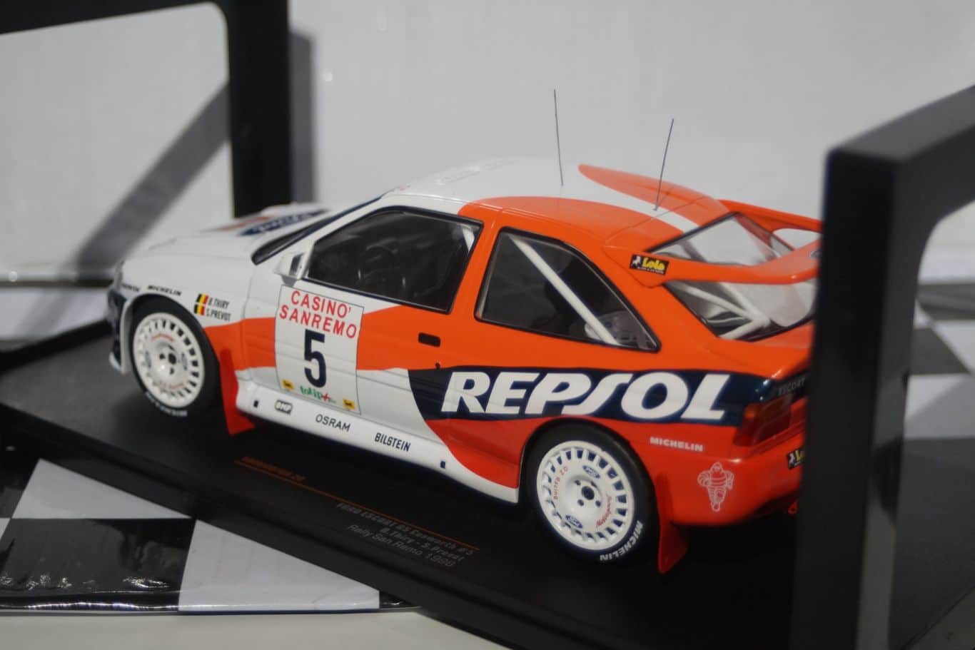 Ixo ford escort rs cosworth san remo 1996 by b.thiry 1:18 18rmc076b.20