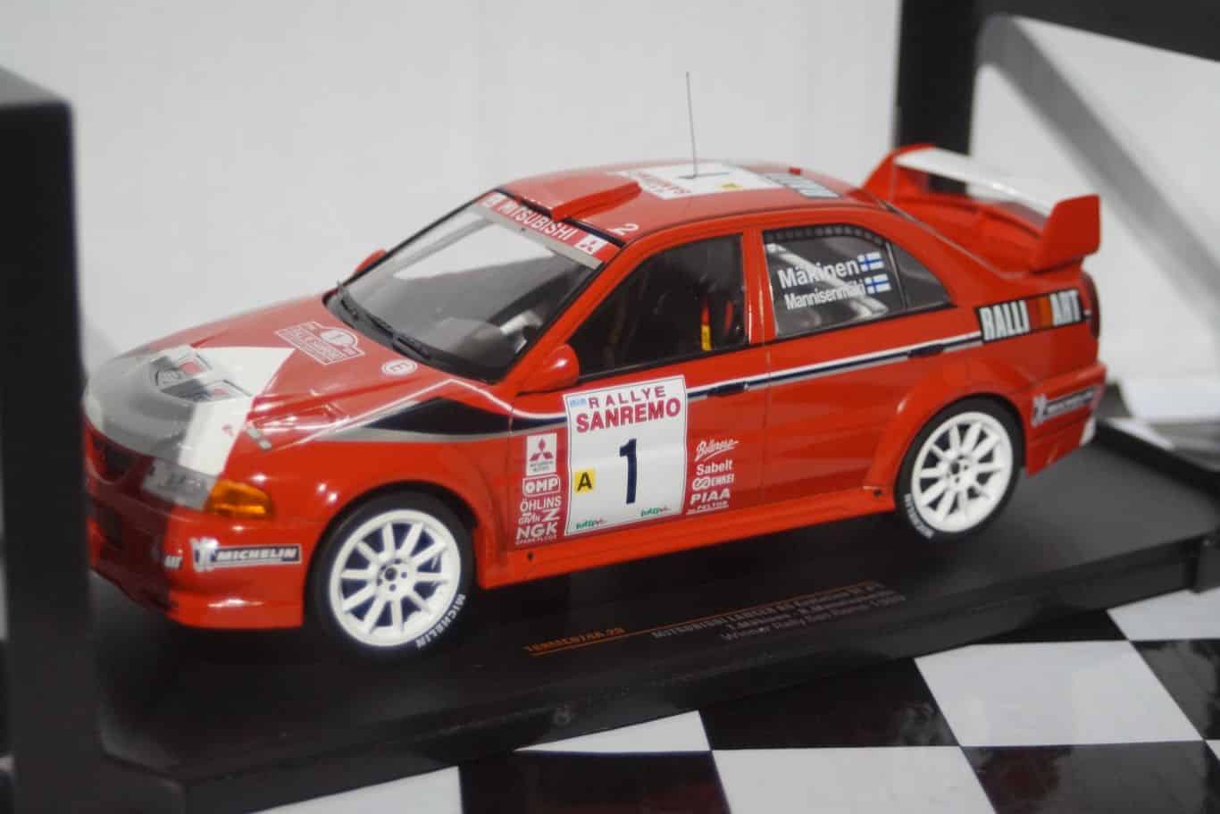 IXO MINI COOPER S Winner RAC Rally R.Aaltonen 1:18 18RMC065A.20