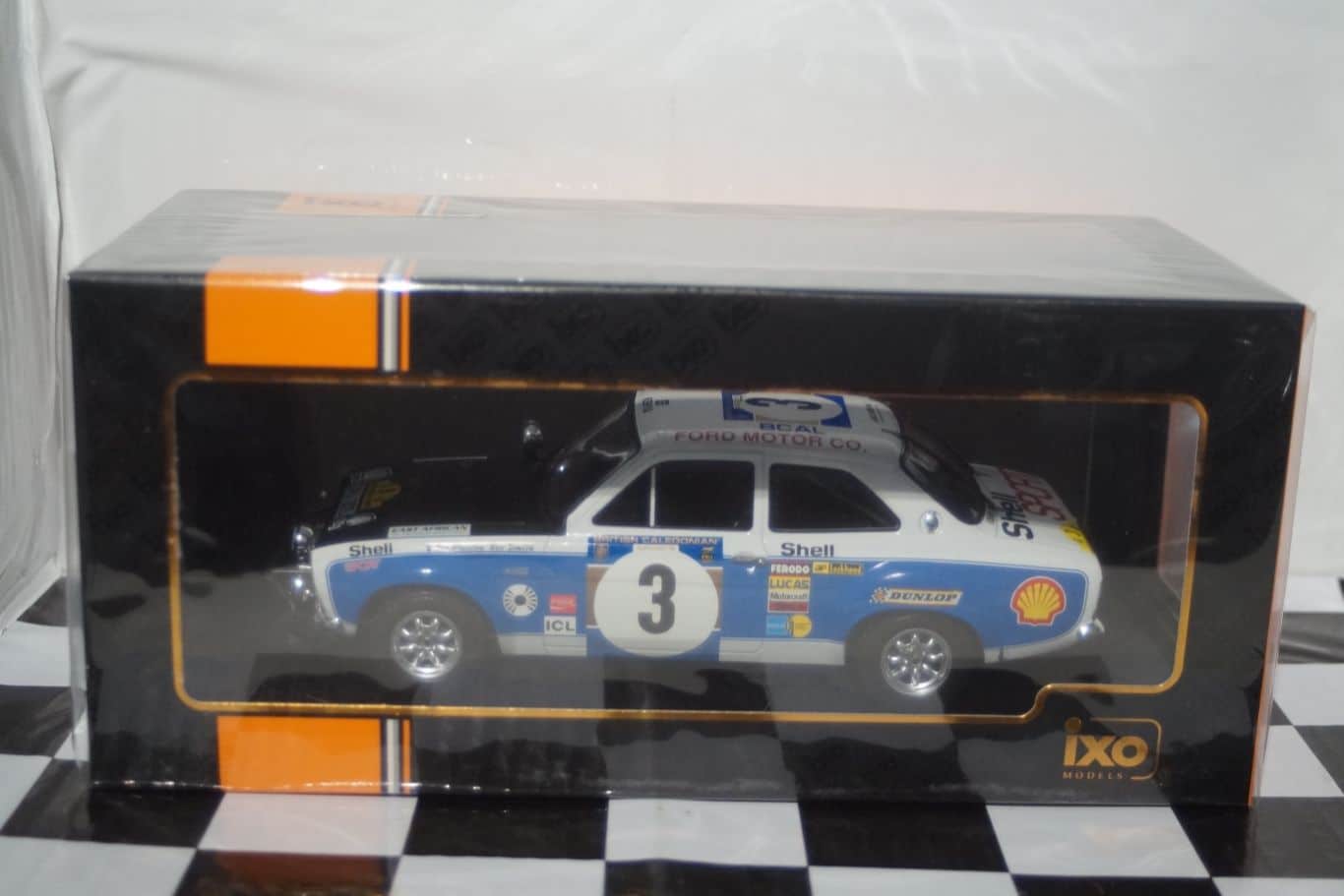 Ixo ford escort mk1 rs 1600 safari rally 1973 1:18 18rmc075b.20