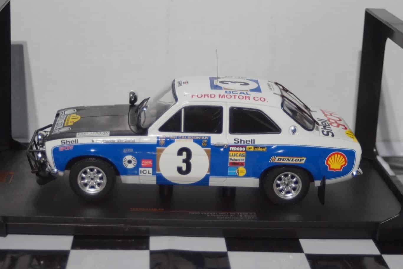 Ixo ford escort mk1 rs 1600 safari rally 1973 1:18 18rmc075b.20