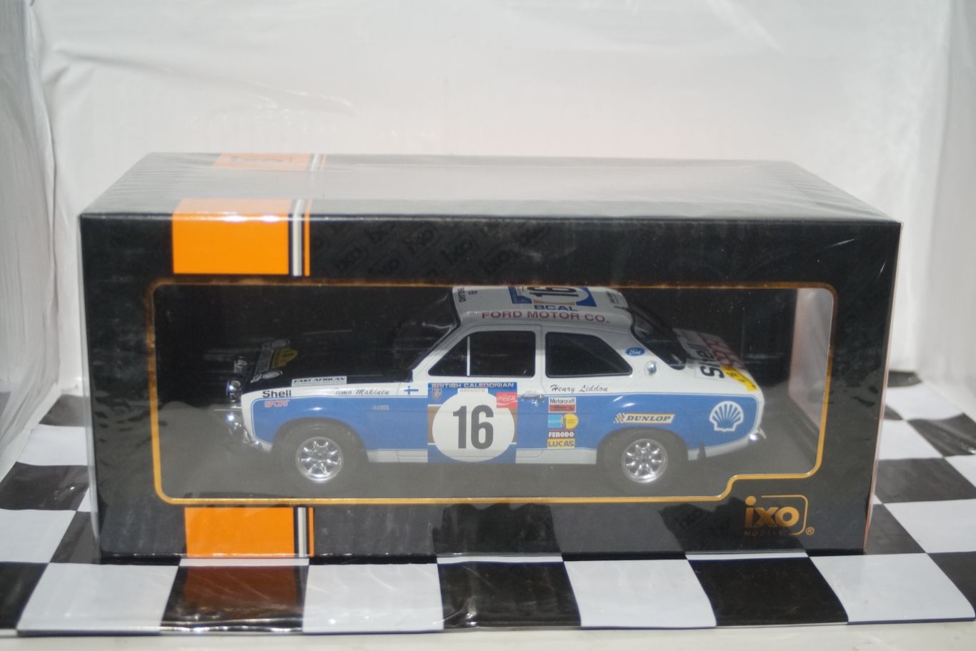 Ixo ford escort mk1 rs 1600 safari rally 1973 1:18 18rmc075c.20