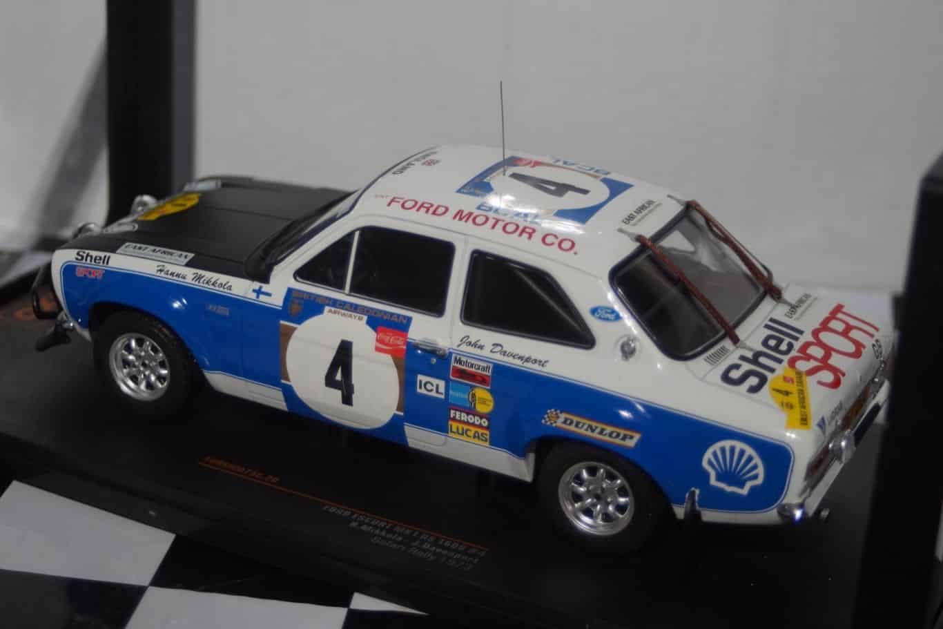 Ixo ford escort mk1 rs 1600 safari rally 1973 1:18 18rmc075c.20