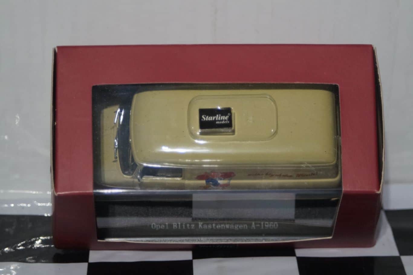 Starline opel blitz kastenwagen a e.bisang in 1:43 scale 530521