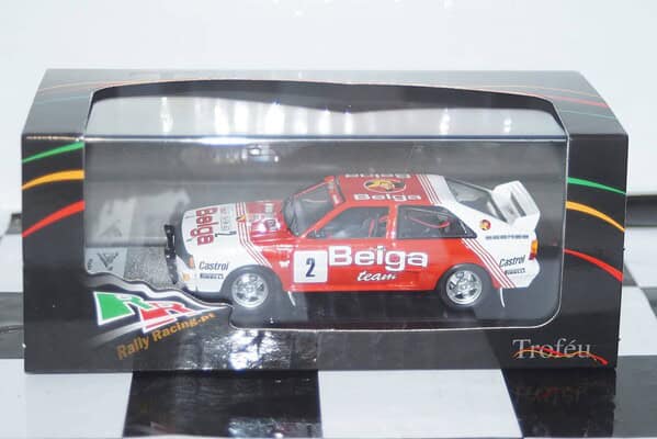 Audi quattro bouces de spa 1985 b.waldegaard 1:43rd scale rr.be 34 trofeu