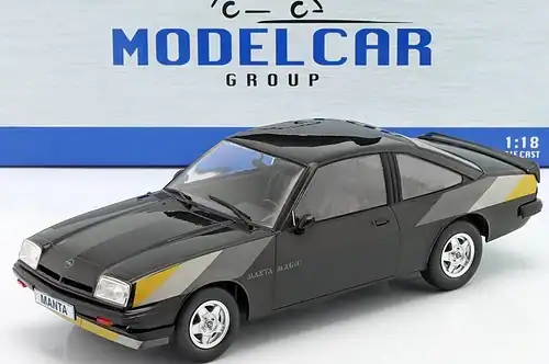 Model car group opel manta b magic black mcg18256