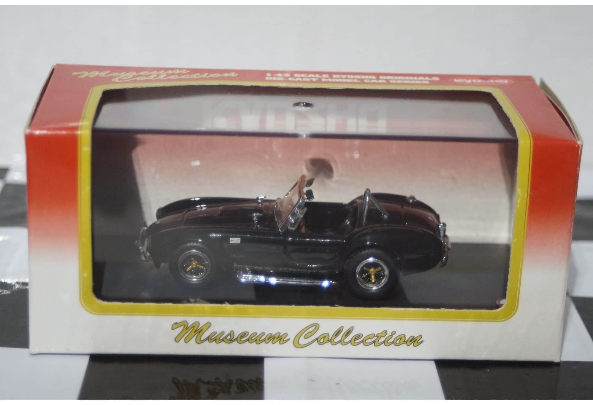 Kyosho Shelby Cobra 427S/C Black 1:43 03011k
