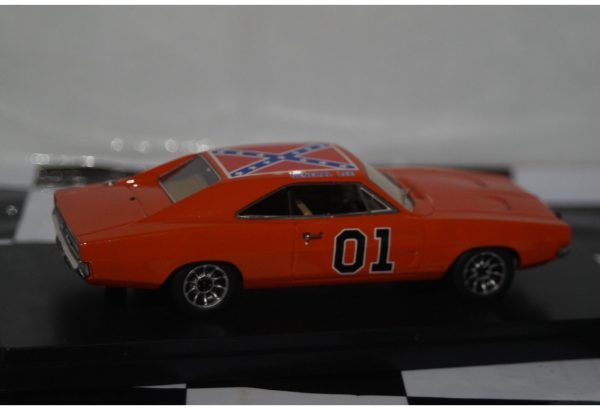 Autoworld dodge charger general lee 1969 orange awrss1151 1:43 scale