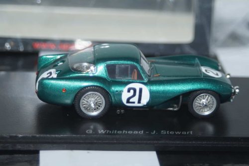 Spark aston martin db3 s no.21 24h le mans 1954 g. whitehead - j. stewart 1:43 resin s2436