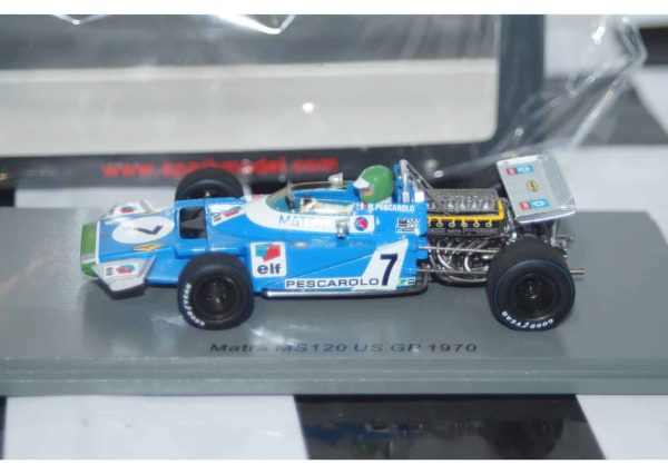 Spark matra ms120 no.7 us gp 1970 henri pescarolo 1:43 resin s4326