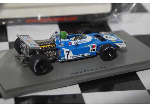 Spark matra ms120 no.7 us gp 1970 henri pescarolo 1:43 resin s4326