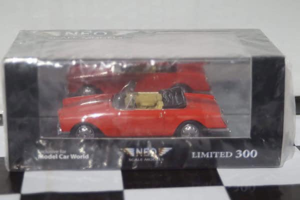 NEO Models Facel Vega Facellia Red NEO43414 1:43 scale