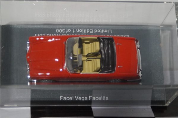 NEO Models Facel Vega Facellia Red NEO43414 1:43 scale