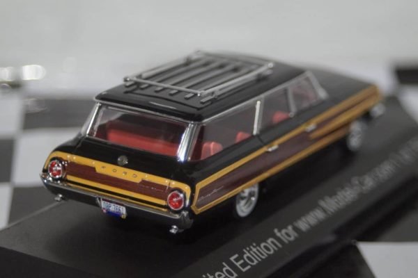 Premium x diecast ford country squire 1964 black pr010 1:43
