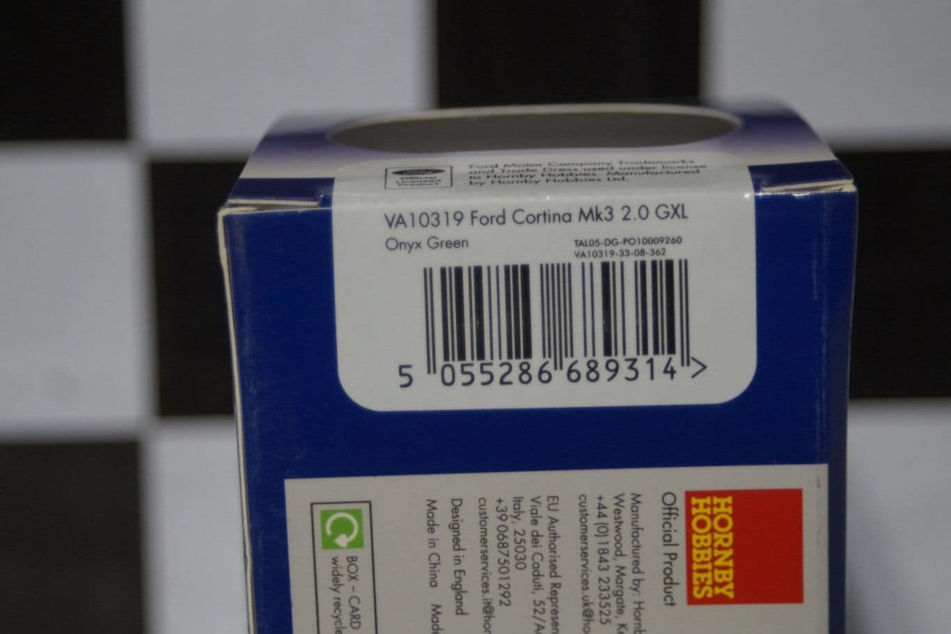 Vanguard ford cortina mk3 2.0 gxl green va10319 1:43 scale