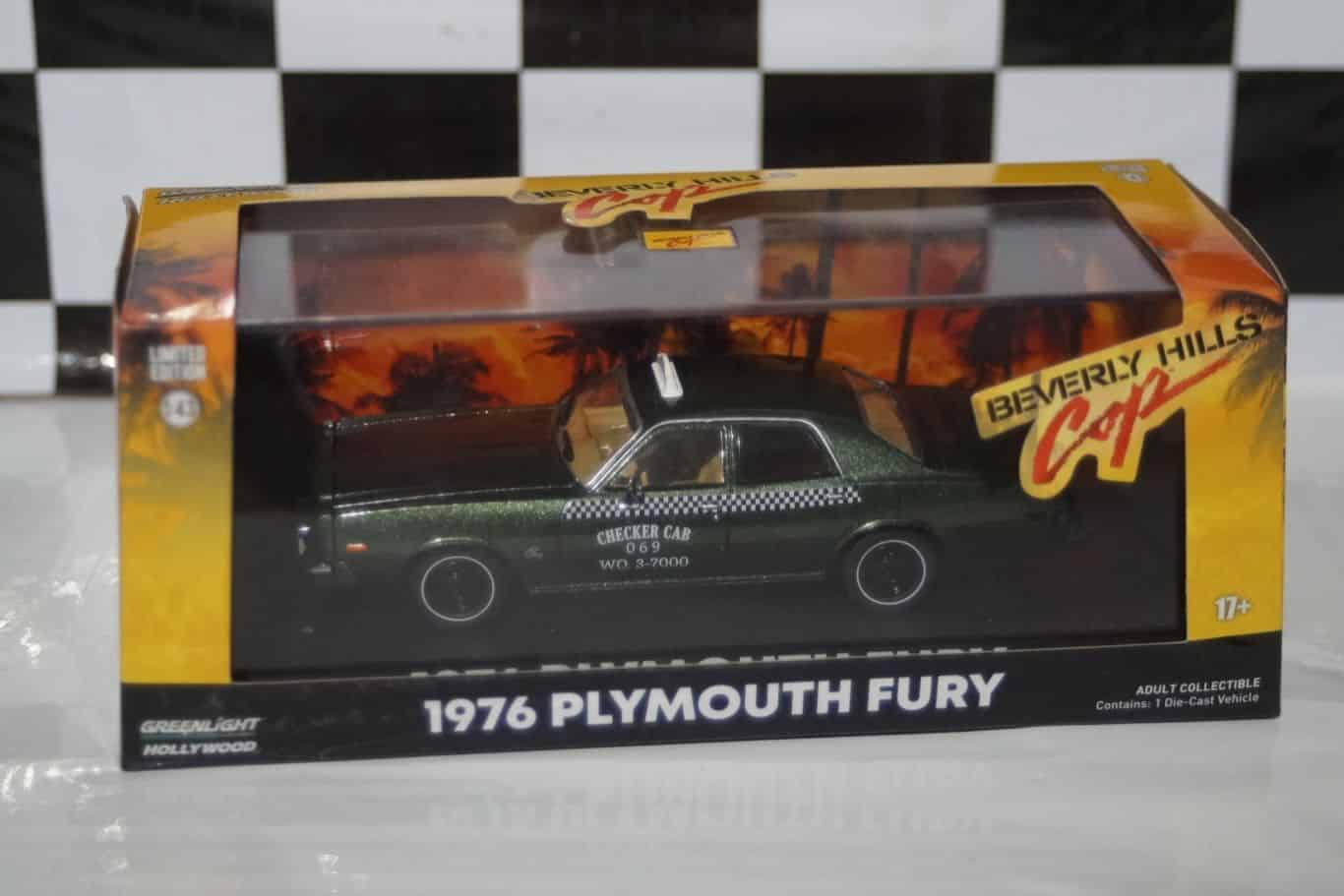 Greenlight Plymouth Fury 1976 Beverly Hills Cop 1:43 Diecast 86566