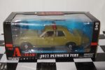 Greenlight a team 1977 plymouth fury diecast 84103 1:24