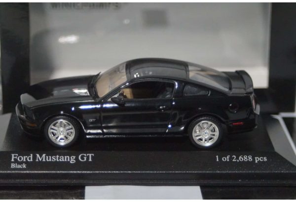 Premium X Diecast Ford Mustang 1965 Black PRD204 1:43