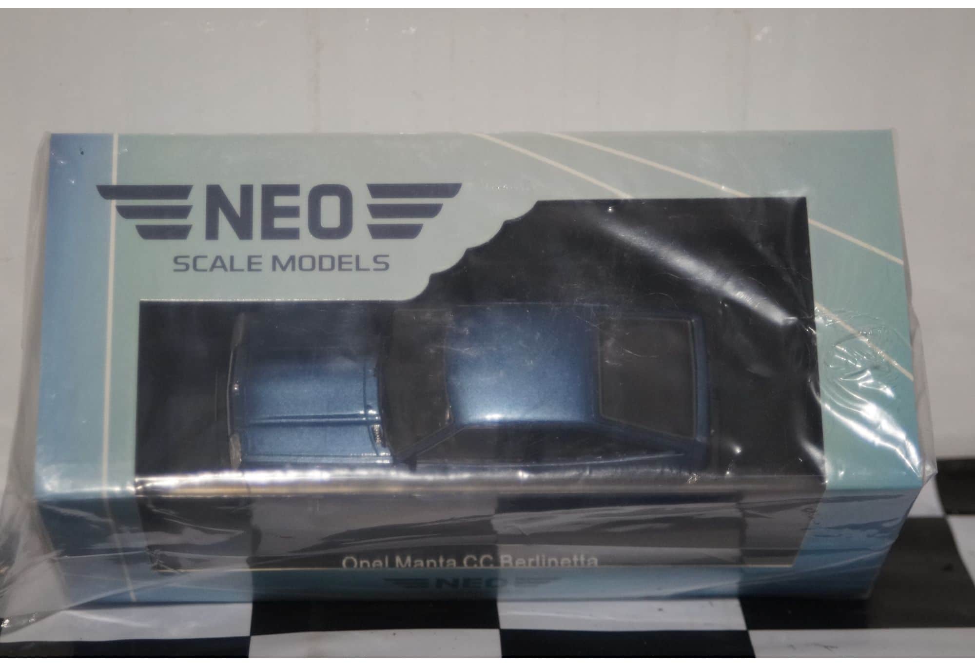 Neo models opel manta cc blue neo49576 1:43 scale