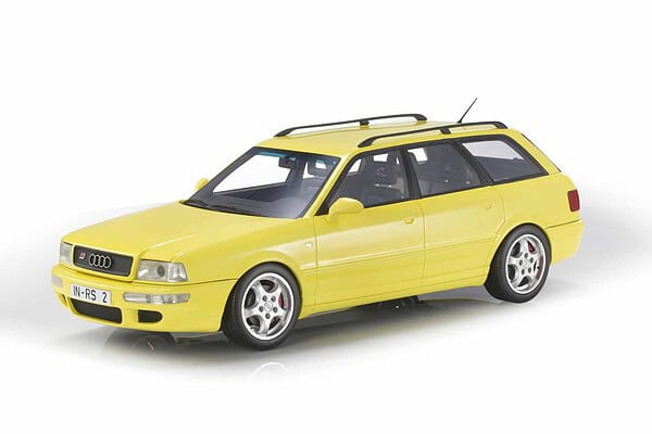 Ls models audi rs2 yellow 1994 1/18th ls083c