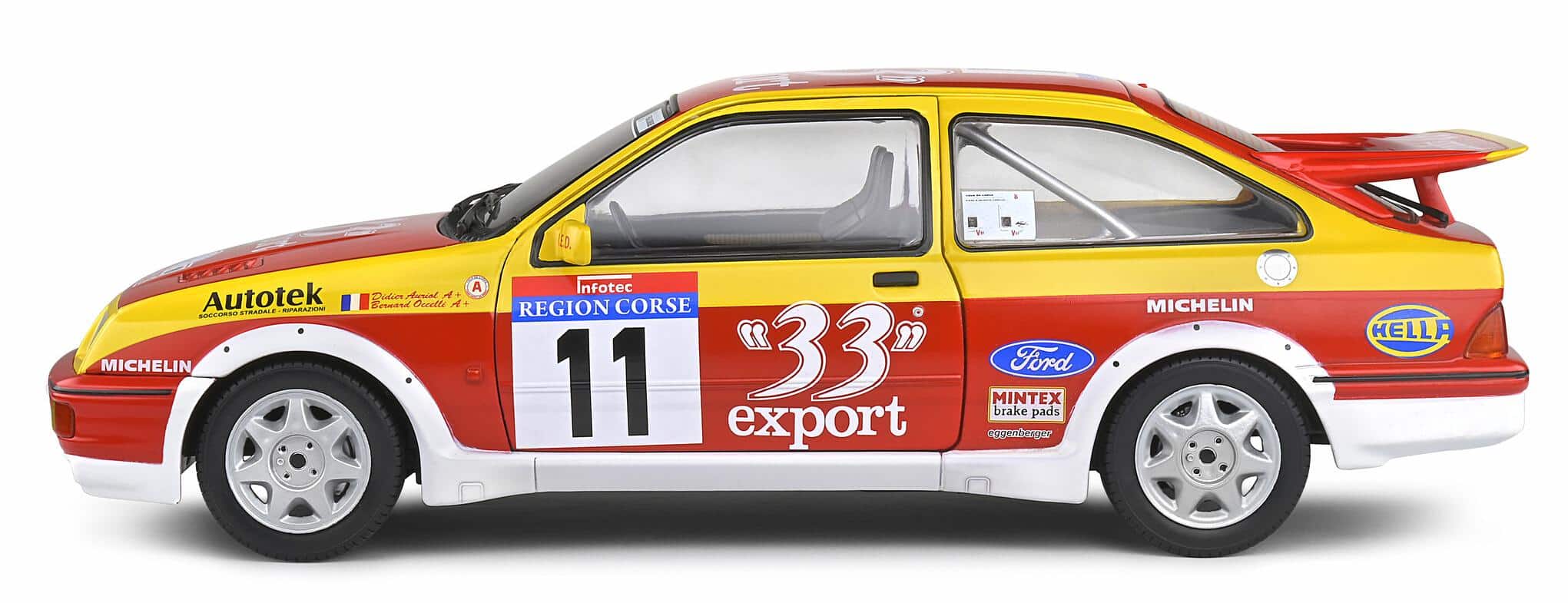 Solido ford sierra rs500 tour-de-course 1987 1:18 diecast s1806103