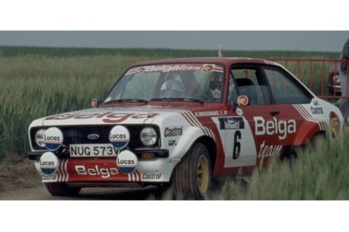 Sunstar ford escort mk2 rs1800 haspengouw rally 1982 4855 1:18 scale