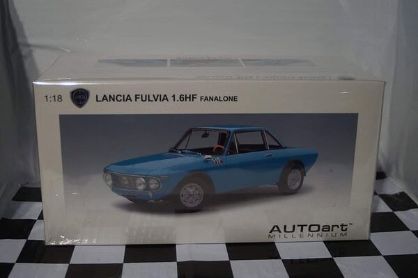 Lancia Fulvia 1.6 HF Fanal One 1:18 Diecast Autoart 74702