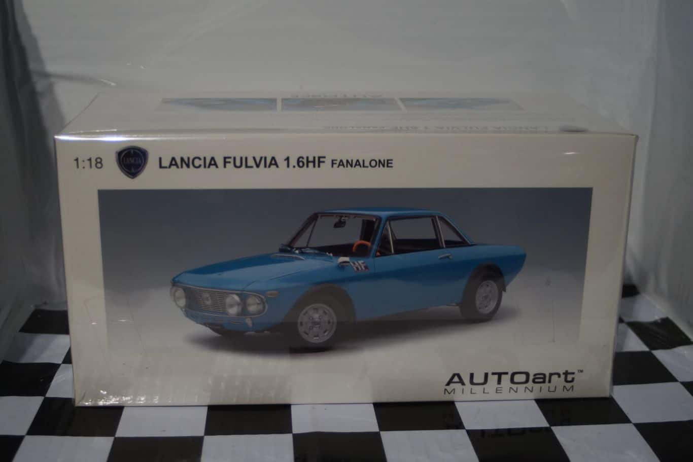 Lancia Fulvia 1.6 HF Fanal One 1:18 Diecast Autoart 74702