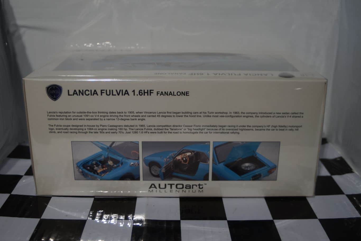 Lancia Fulvia 1.6 HF Fanal One 1:18 Diecast Autoart 74702