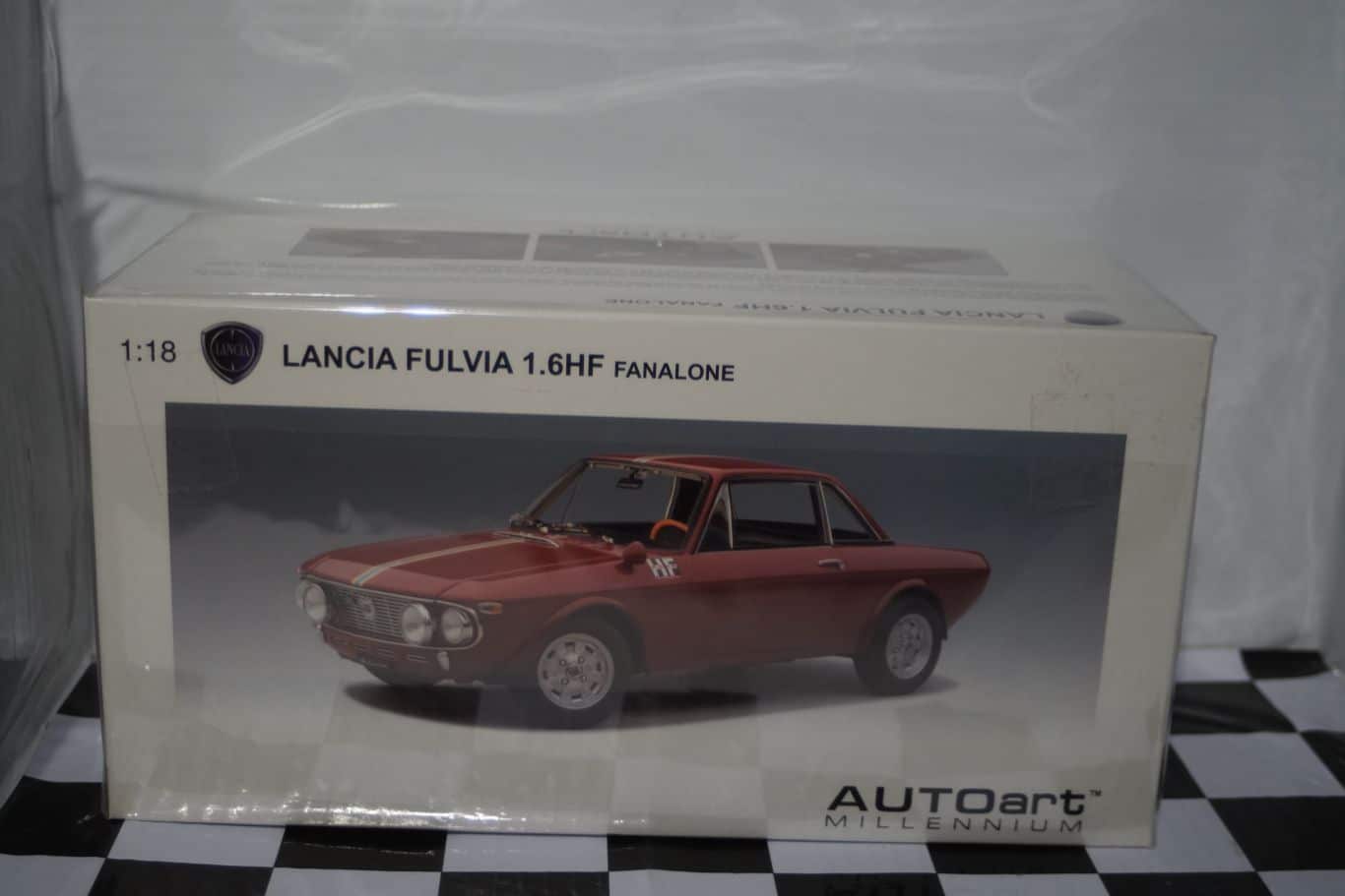 Lancia Fulvia 1.6 HF Fanal One 1:18 Diecast Autoart 74702
