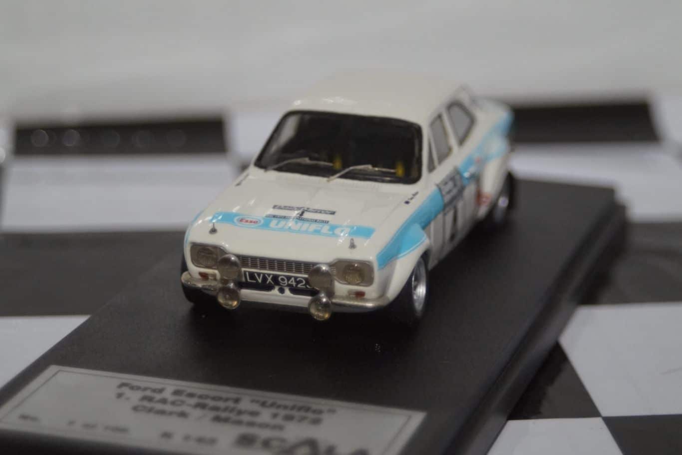 Scala 43 Ford Escort Mk1 RAC Rally 1972 R.Clark 1/43 Scale K143