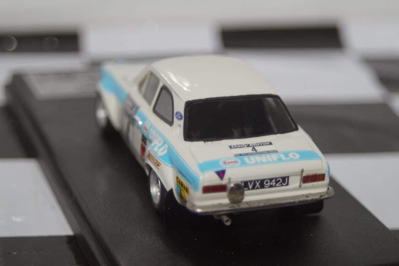 Scala 43 Ford Escort Mk1 RAC Rally 1972 R.Clark 1/43 Scale K143