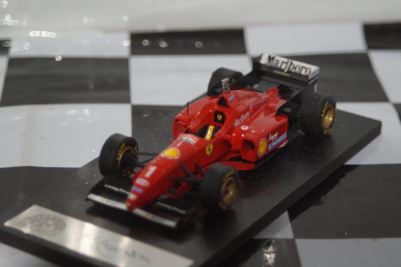 Automodel Art Ferrari F320 M.Schumacher 1/43 white metal built kit