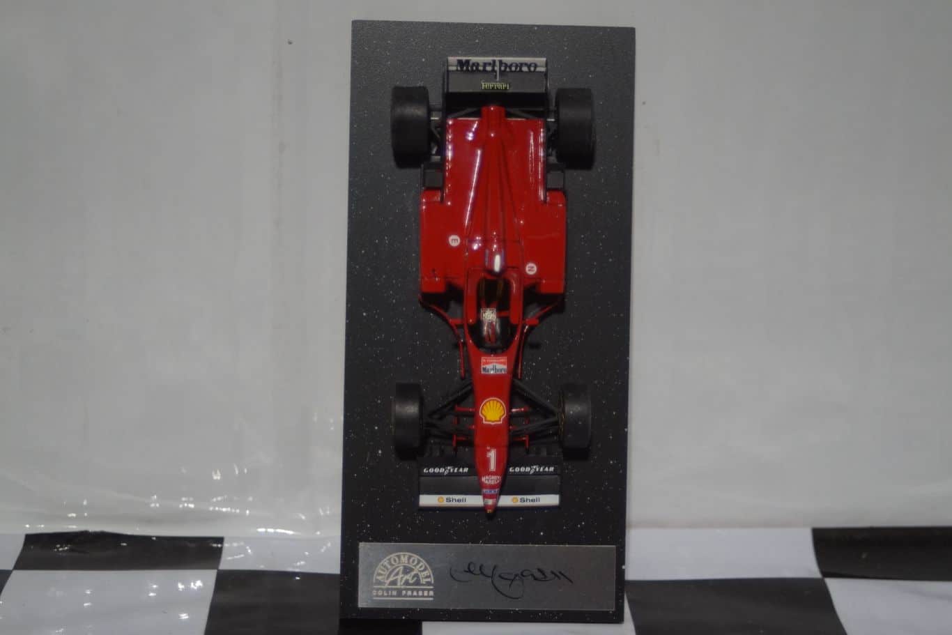 Automodel Art Ferrari F320 M.Schumacher 1/43 white metal built kit