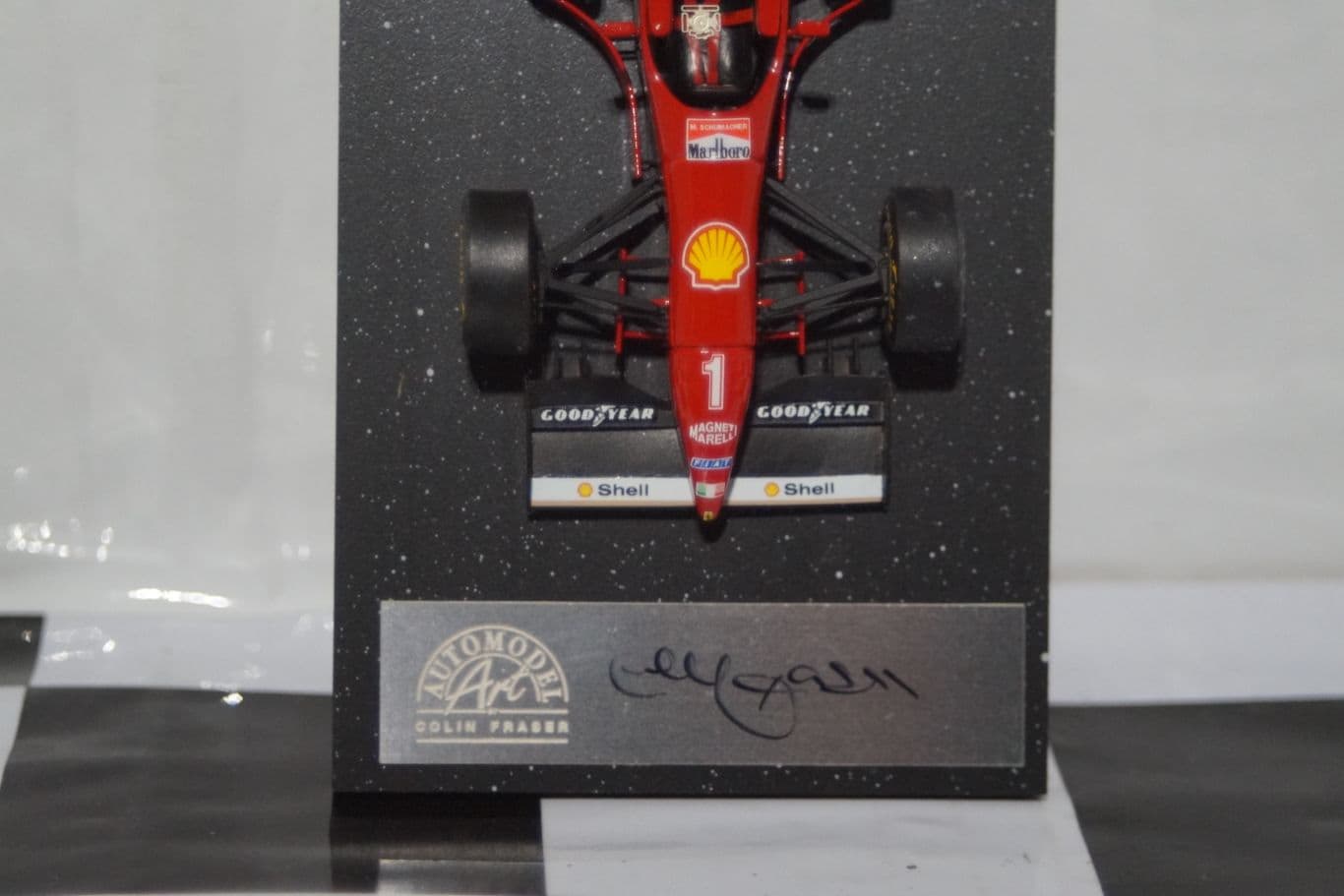 Automodel Art Ferrari F320 M.Schumacher 1/43 white metal built kit