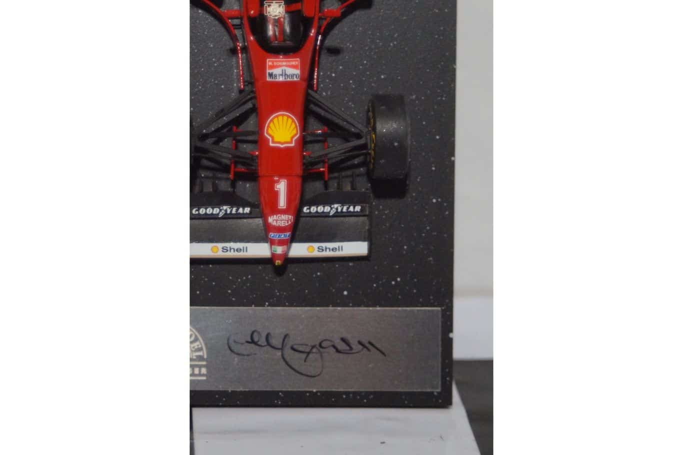 Automodel Art Ferrari F320 M.Schumacher 1/43 white metal built kit