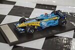 Automodel art renault r25 world champion f.alonso 2005 1/43 white metal built kit
