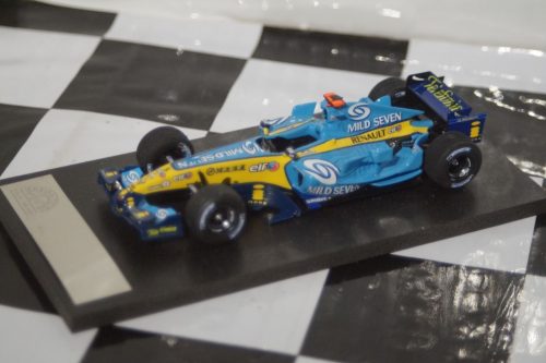 Automodel art renault r25 world champion f.alonso 2005 1/43 white metal built kit