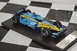 Automodel art renault r25 world champion f.alonso 2005 1/43 white metal built kit