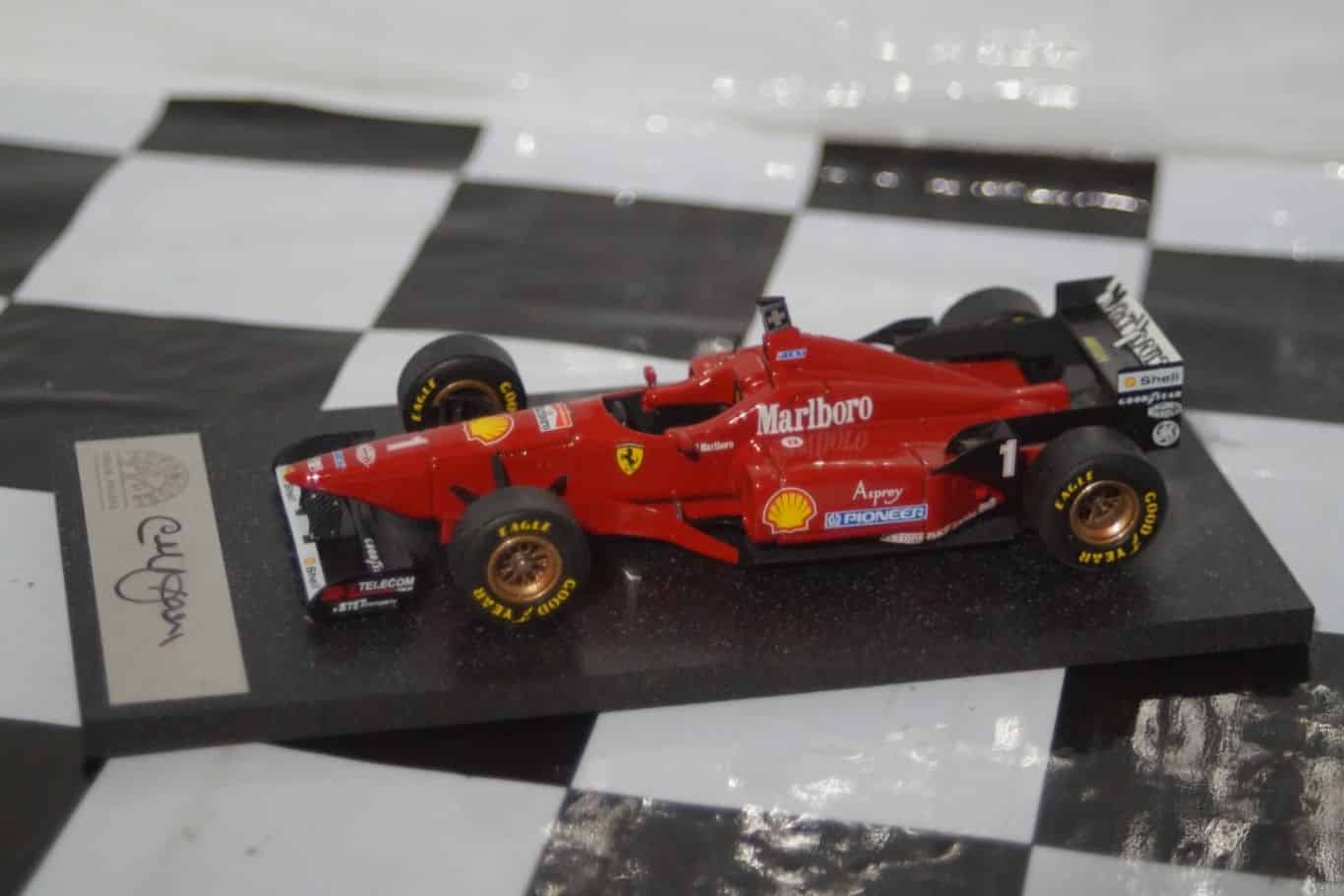 Automodel Art Ferrari F310/2 1996 M.Schumacher 1/43 white metal built kit