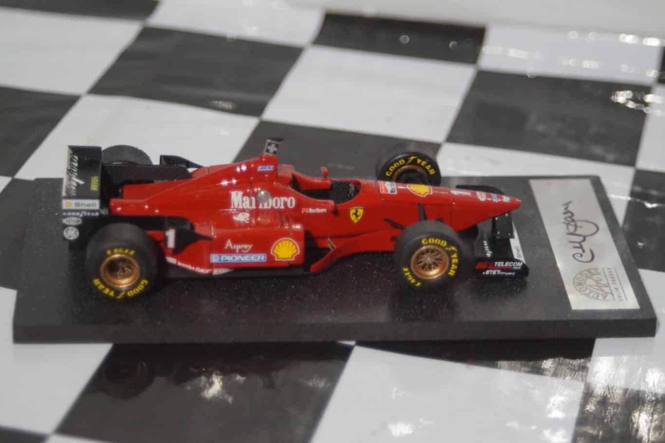 Automodel Art Ferrari F310/2 1996 M.Schumacher 1/43 white metal built kit