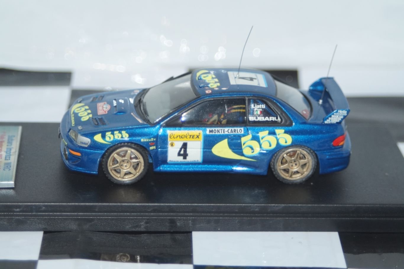 Racing43 subaru impreza m.carlo 1997 liatti 1/43