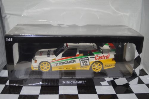 Minichamps mercedes benz 190e evo2 ommen dtm 92 1:18 scale 155923612