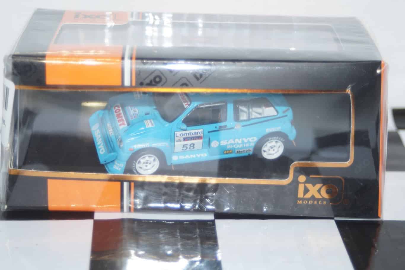 Ixo mg metro 6r4 rac rally 1986 g.fielding 1:43 rac361a-lq