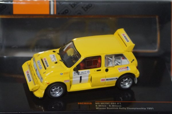 Ixo mg metro 6r4 scottish rally championship 1991 d.milne 1:43 rac362lq