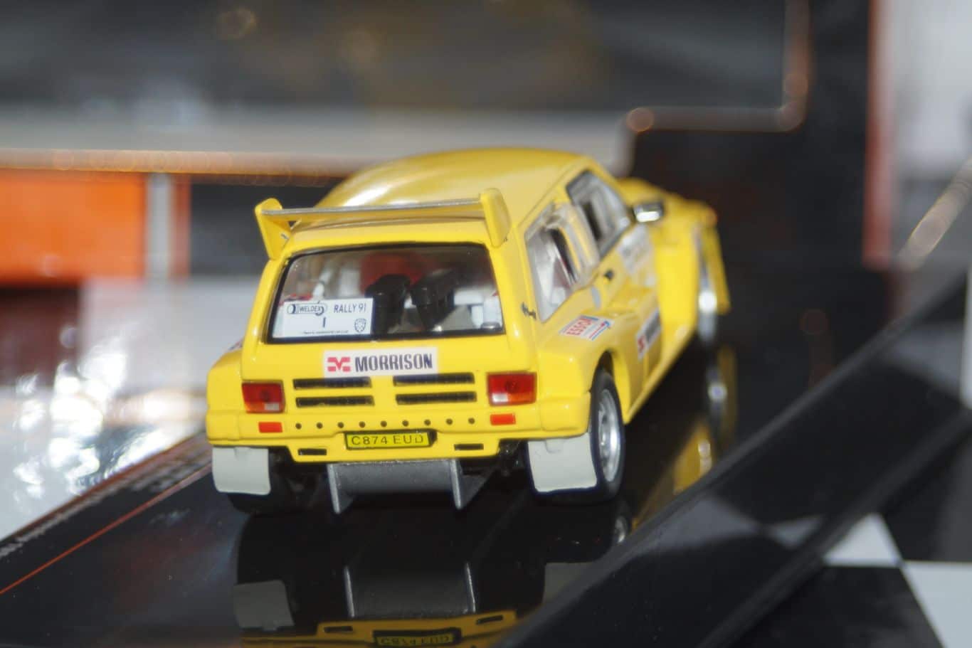 Ixo mg metro 6r4 scottish rally championship 1991 d.milne 1:43 rac362lq