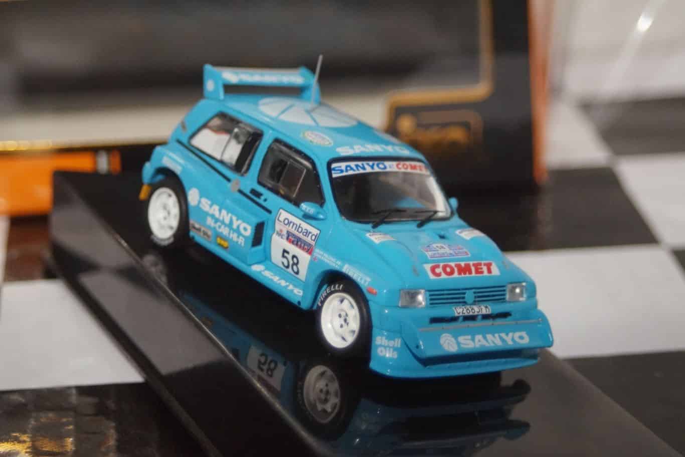Ixo mg metro 6r4 rac rally 1986 w.rutherford 1:43 rac326b-lq