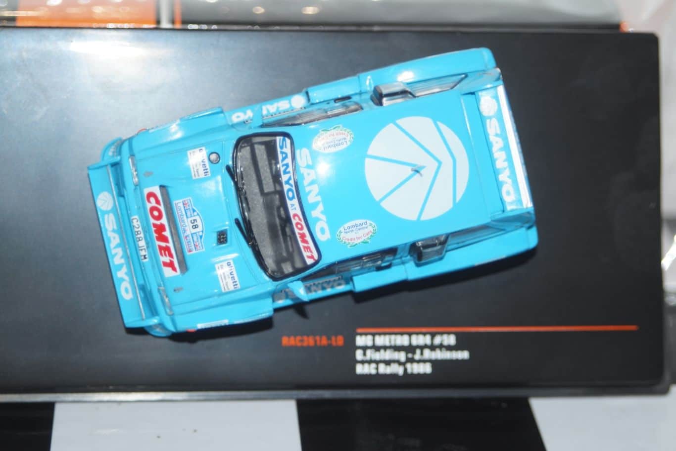 Ixo mg metro 6r4 rac rally 1986 g.fielding 1:43 rac361a-lq