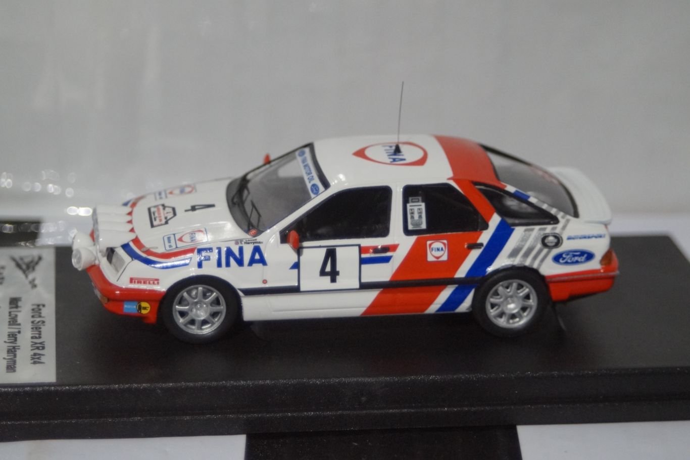 Trofeu ford sierra xr 4x4 boucles de spa rally 1988 1/43  rr.be 36