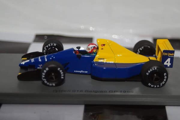 Spark Tyrrell 018 – 1989 Belgian GP J. Herbert 1:43 S1887