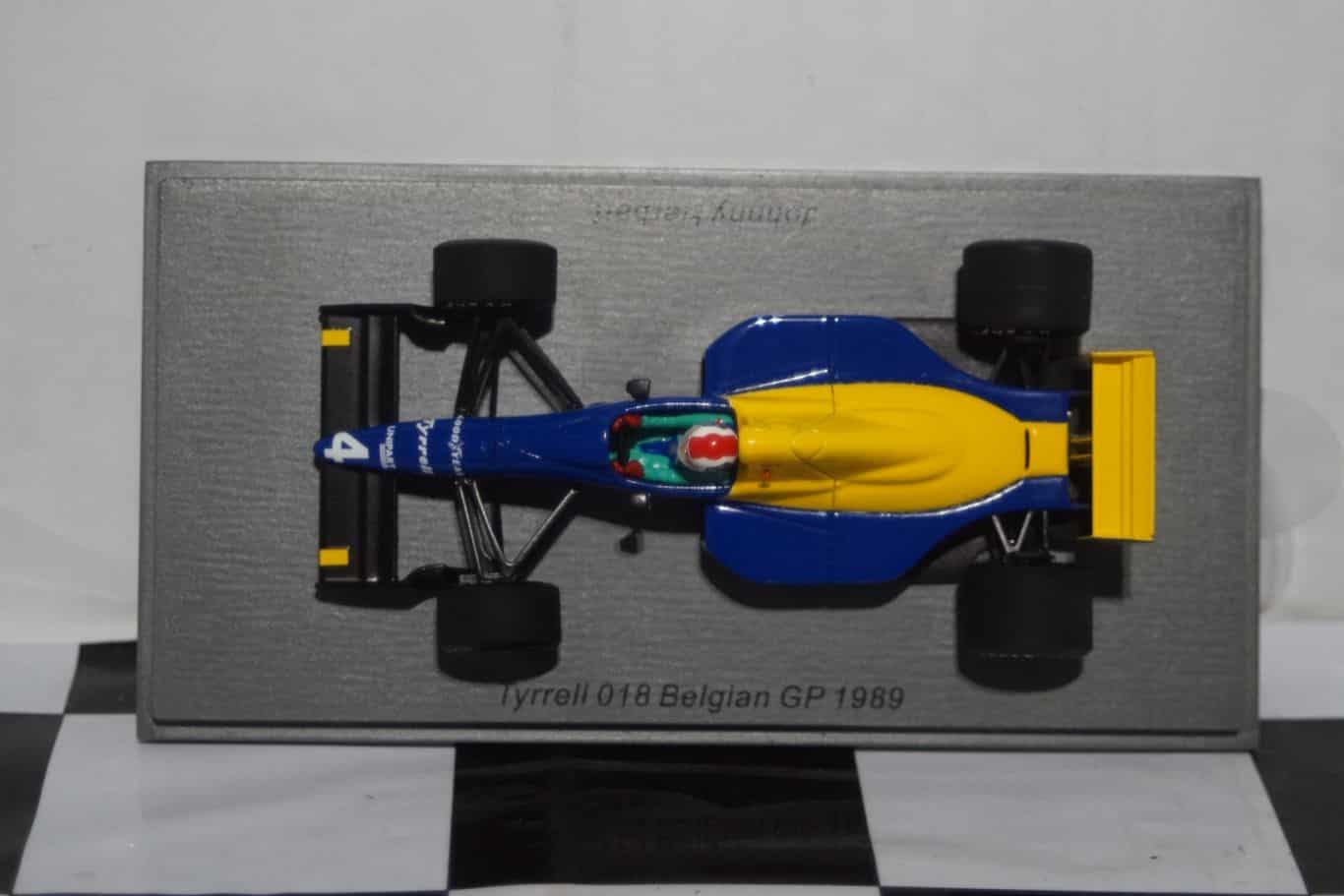 Spark Tyrrell 018 – 1989 Belgian GP J. Herbert 1:43 S1887